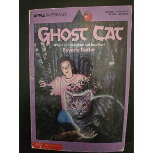 Ghost Cat by Beverly Butler Vintage Horror Spooky Paperback Book